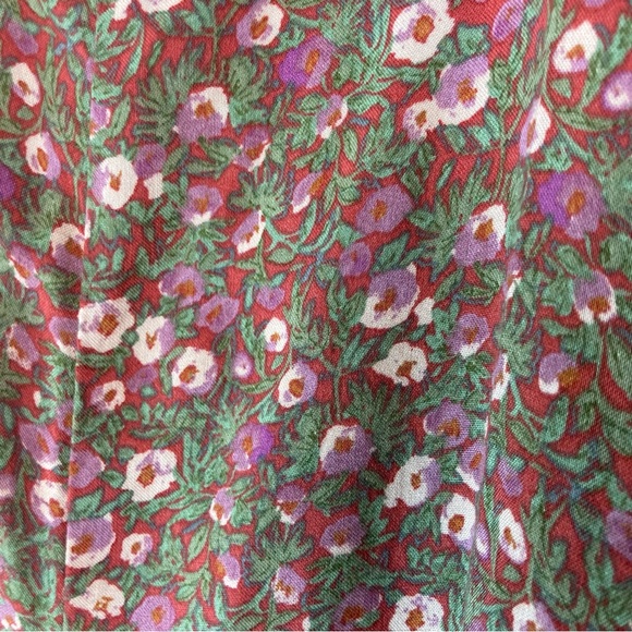 Aeropostole Ditzy Flower Key Hole Front Romper Pants Size Large - Picture 8 of 11